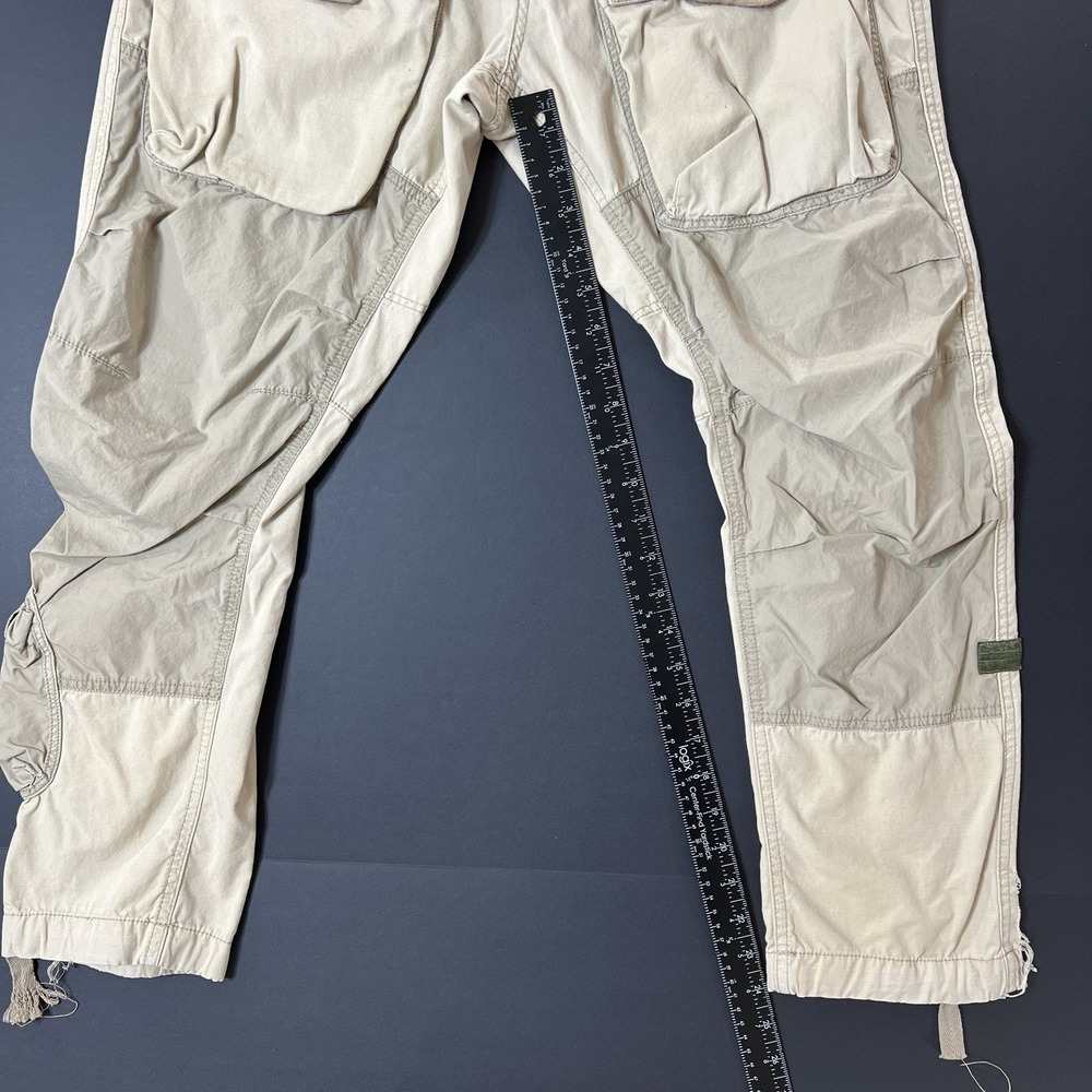 G Star Raw Cargo Pants Men's 30x30 Beige Multi Pockets Utility Outdoors Workwear - Picture 6 of 12